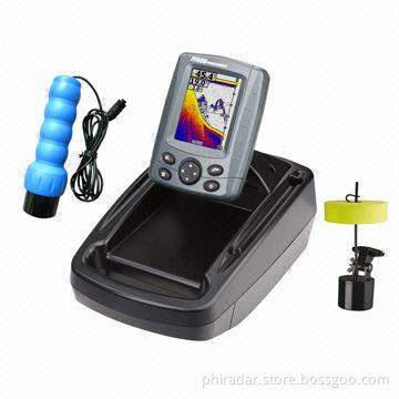 3.5-inch 18 Bits TFT 320 x 240 Pixels Fish Finder with Two Transducers for Using in Summer/Winter
